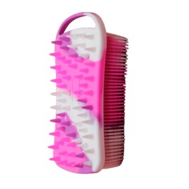 Silicone Body Scrubber for Use in Shower, Shower Accessories Exfoliating Body Scrubber, Silicone Loofah Body Wash Scrubber. Shower Scrubber for Body, Bath Brush for Kids Women Men All Kinds of Skin