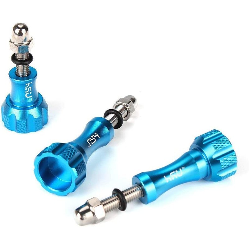 HSU Aluminum Thumb Screw Set Thumb Screws, GoPro Hero 12/11/10/9/8/7/6/5,