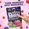 Peelable Grape Gummies Pack of 3 - Resealable 2.46 Oz