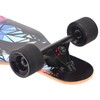 PINESKY 41 Inch Longboard Skateboard 9 Ply Natural Maple Complete