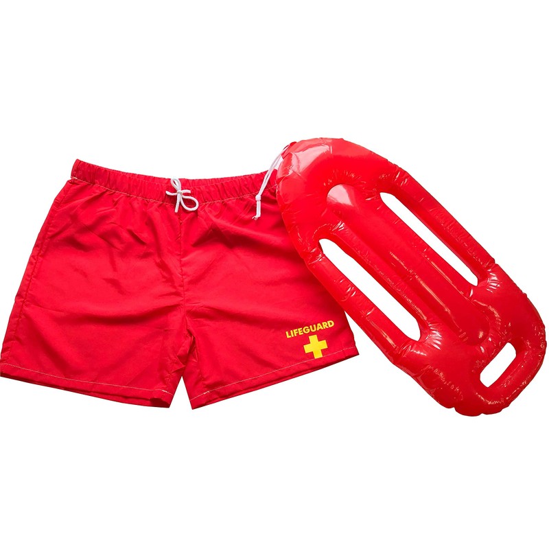 Pinelands Dissolving Swim Shorts Lifeguard Stag Do Prank Set Joke