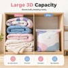 No Pump Vacuum Storage Bags, 3D Vacuum Storage Bags without