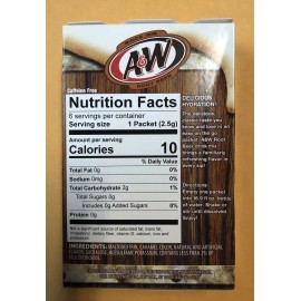 A & W Root Beer Singles to go! 18 Packs 3 BOXES Sugar Free