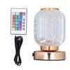 RGB Color Changing Crystal Table Lamp Acrylic Multifunction LED Crystal