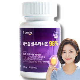 TRUEME Liposomal Glutathione 98%, 1 unit, 90 tablets / TRUEME 리포좀 글루타치온 98%, 1개, 90정