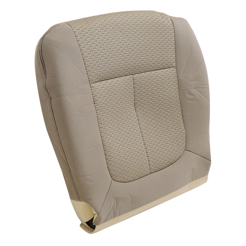 NLQR Driver Side Bottom Replacement Seat Cover Cloth Tan &