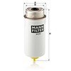 Original MANN-FILTER Fuel filter WK 8104 – For Passenger Cars