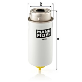 Original MANN-FILTER Fuel filter WK 8104 – For Passenger Cars