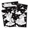 Baker Ross FE258 Unicorn Colour-in Pictures - Pack of 10,