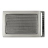 FREDERIC HERMANO Belt Buckle 35 mm Metal Silver Anthracite -