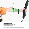 Archery Arm Guard TPE with Adjustable Straps Bow Forearm Protector