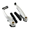 TEKTRO 857AL Linear Pull Brake Set Long Arms 110mm, Silver,
