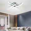 LED Ceiling Light, 27 W Ceiling Light, 6000 K Cool
