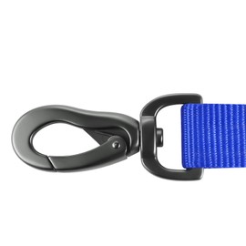 2019 Adjustable Between 3.7 Feet and 6 Feet Large Medium Dogs Lead with Heavy Duty Nylon for Walking Training Daily Use Necessary Leash. (Large, Bright Blue)