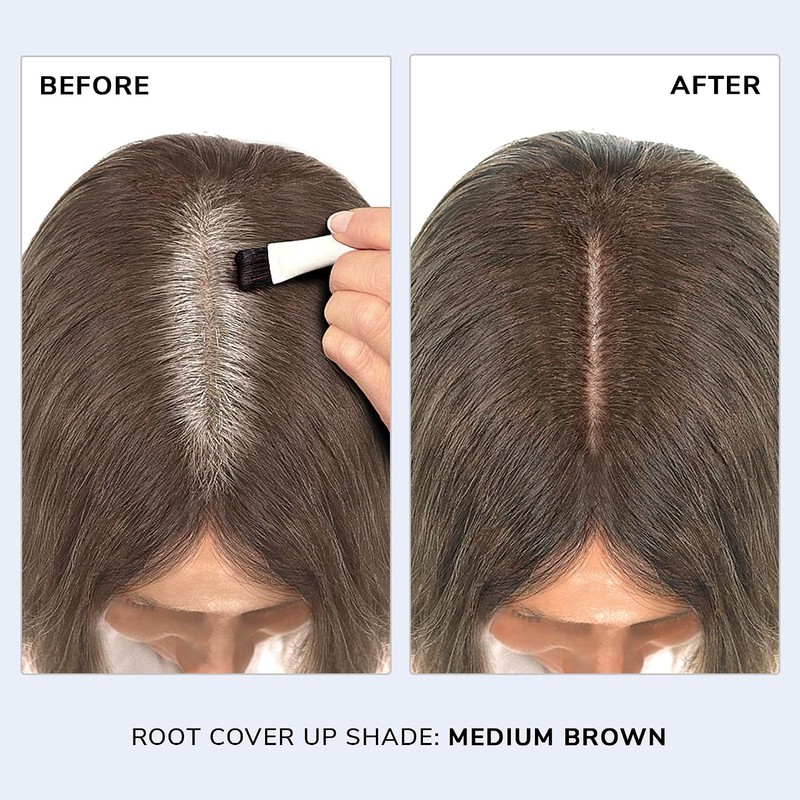 Color WOW Root Cover Up, Marrón medio, 2,07 cm