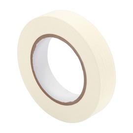 Partuto 1 Pc 1 Inches x 60.1 Yards Universal Painters Tape - DIY Car Auto Paint for Masking Tape No Residue - Crepe Paper White