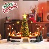 taman Christmas Village Collectible Buildings, Christmas Tree Amusement Park with