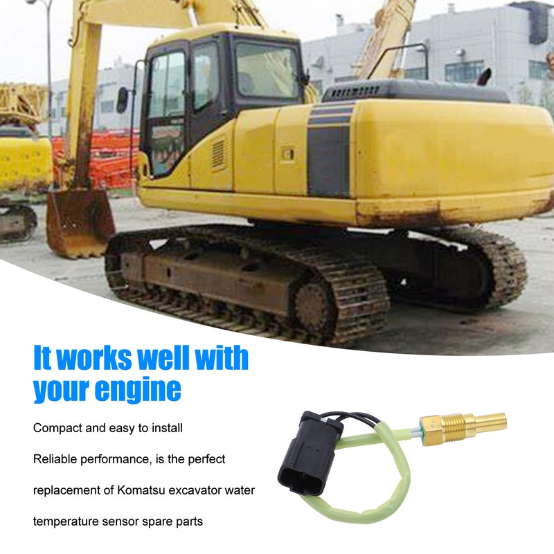 Water Temperature Sensor Brass Weather Resistant Excavator Accessories 7861‑92‑3320 for
