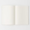 Muji NAA42A8S Premium Paper Flat Notebook Black A5 Horizontal Ruled