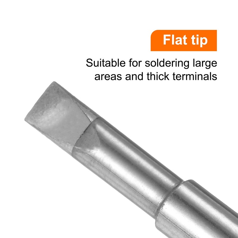 HARFINGTON Soldering Iron Tips 900M-T-S3 Flat Edge 5.3mm Chisel Width