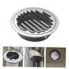 iplusmile Stainless Steel Rain Hat for Ventilation Round Air Vent
