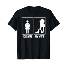 Your Wife My Wife Dachshund Funny For Husband T-Shirt