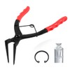 SPEEDWOX Curved Long Snap Ring Pliers for Holes, C-Ring Pliers,