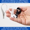 Sewing Free Hangers for Textiles, 24 Pack, 150 x 12