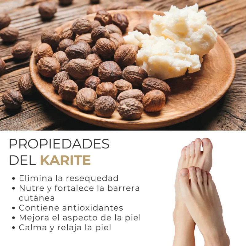 Mc Life Gel Exfoliante para Pies con Karité Suaviza y