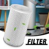 SYOWADA 1Pcs PECO Filter, HEPA Replacement Filter Replacement for Molekule