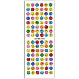 Okuyama Shokai SG198 Smile Seal, Colorful Smile