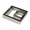 Gobel 863350 Nonnette Square Shape Cookie Cutter Stainless Steel 20