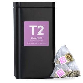 T2 Tea Sleep Tight 60 Tea Bags Tin - Supports A Good Night's Sleep, 60 Count, Sleep Tight