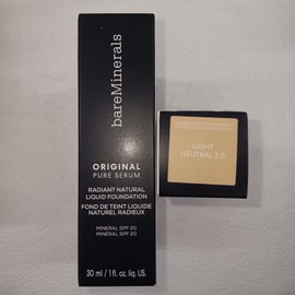 bareMinerals Original Pure Serum Liquid Foundation (LIGHT NEUTRAL) 2.5