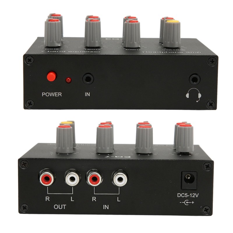 Digital Equalizer Dual Channel 7 Band Graphics Car Sound Equalizer
