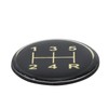NOLITOY Car Gear Shift Sticker Durable Epoxy Manual Transmission Replacement