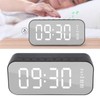Bluetooth Speaker Alarm Clock Retro Small Multi Functional Desk Subwoofer