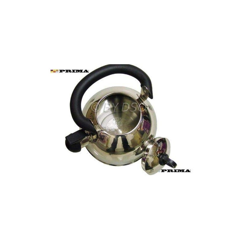 Prima 2.5L Stainless Steel Whistling Kettle in Silver 11126C