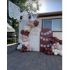 Arch Backdrop Cover for Red Mexican Fiesta Party Arch Stand
