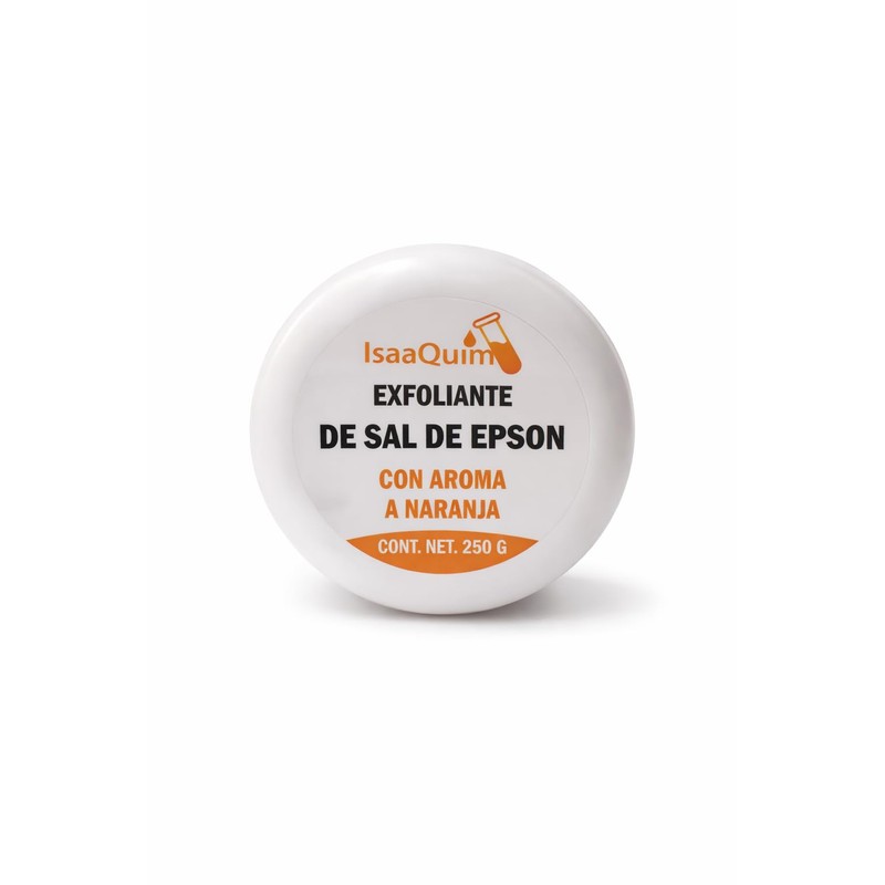 Exfoliante Corporal de Sal de Epsom IsaaQuim | Aroma a