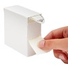 Juvale Dissolvable Food Labels - 300 Pack, White Rectangular, 1.1