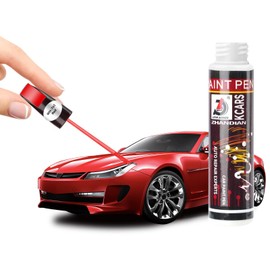 Kcars Touch Up Paint for Cars，Car Scratch Remover Pen，Quick And Easy Two-In-One Automotive Car Paint Scratch Repair Pen for various cars (Red)