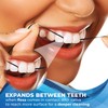 Expandable Floss Treated with Activated Charcoal with Xylitol and Natural