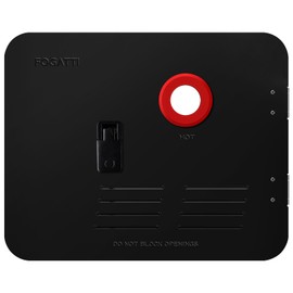 FOGATTI 15" x 18" RV Water Heater Replacement Door Kit - Black | External Access Panel for RV Tankless Water Heaters Only