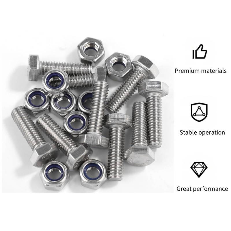 Auger Shear Pins Bolts and Nuts Steel Metal Bolts Nuts