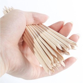 16cm 네일 우드 네일우드스틱 스틱 100개입 우드스틱 오렌지우드스틱 16cm Nail Wood Nail Wood Stick 100 Pieces Wood Stick Orange Wood Stick