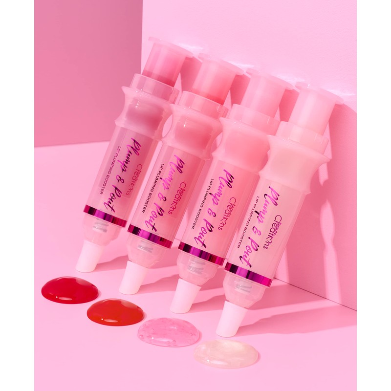 Lipgloss Voluminizador Plump & Pout Beauty Creations 4 Tonos (Blaze)