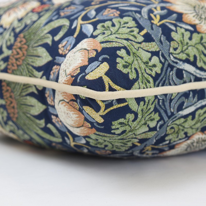 Kawashima Textile Celcom Morris Design Studio LL1710 Strawberry Thief Blue