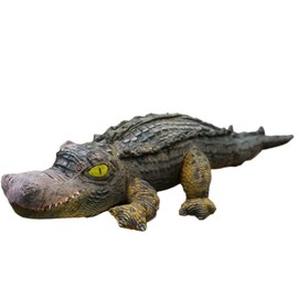 Maomoto Stuffed Crocodile Plushies for Kids, 60cm Cuddly Crocodile Soft Toy,3D simulation crocodile Plush Toy Animal,Lifelike Plush Alligator Crocodiles Stuffed Animal