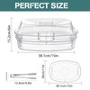 Chilled Serving Platters and Trays for Entertaining,Chilled Veggie Tray with